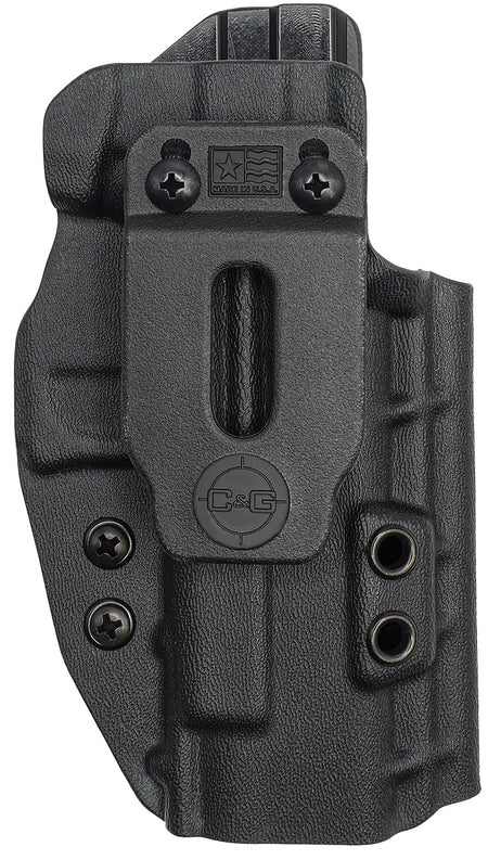 C&G Covert IWB Black Kydex Holster Belt Clip Glock MOS 48 Right Hand