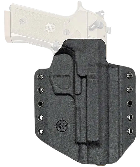 C&G Covert OWB Black Kydex Holster Belt Loop Beretta M9A3 M9A4 Right Hand