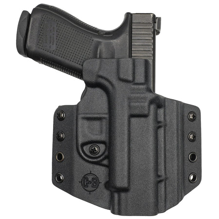 C&G Covert OWB Black Kydex Holster Belt Loop 1911 Government 5 Inch