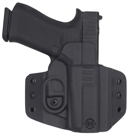 C&G Covert OWB Black Kydex Holster Belt Loop Glock 43 43X MOS