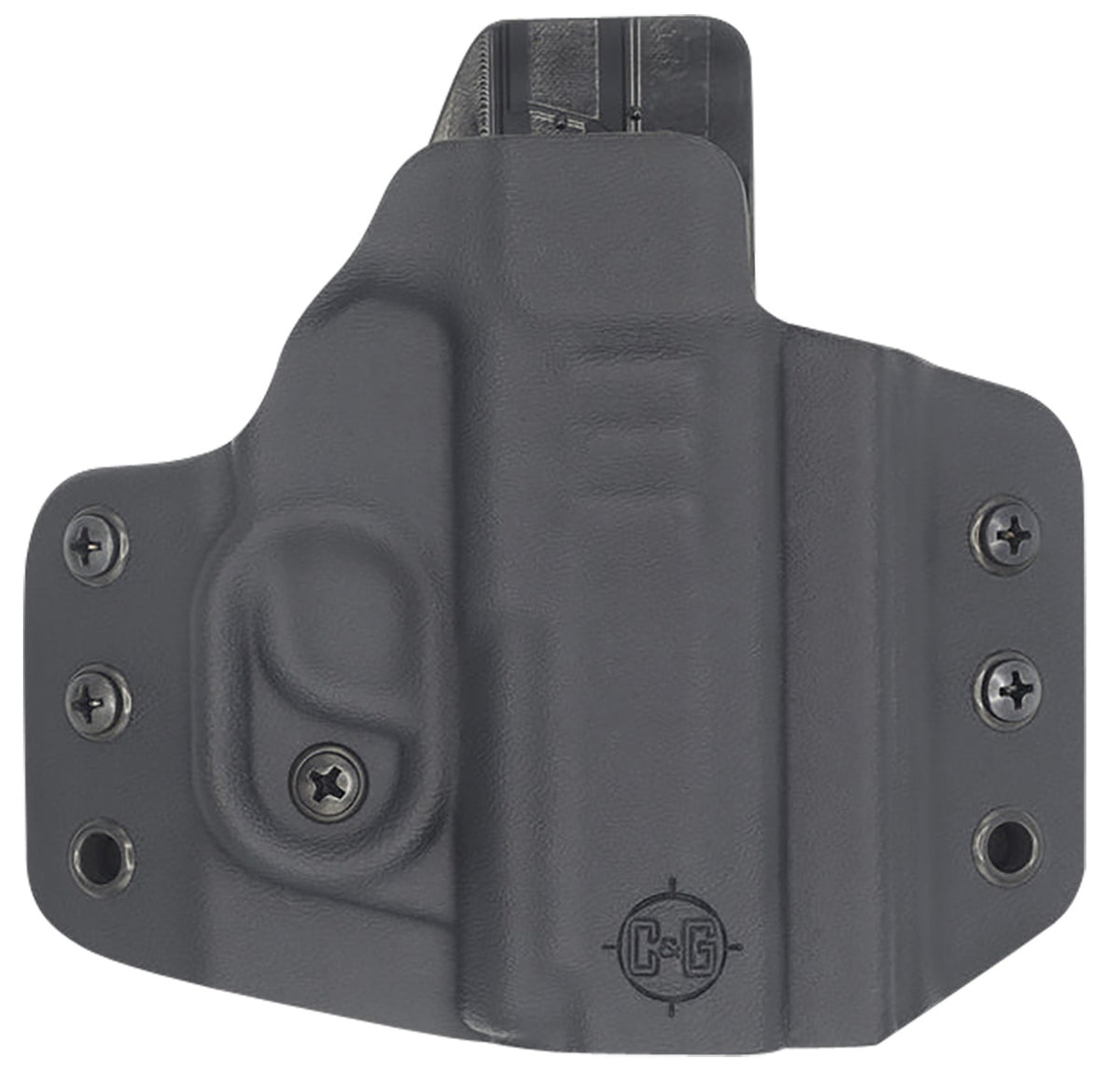 C&G Covert OWB Black Kydex Holster Belt Loop Sig Sauer P365 P365 XL
