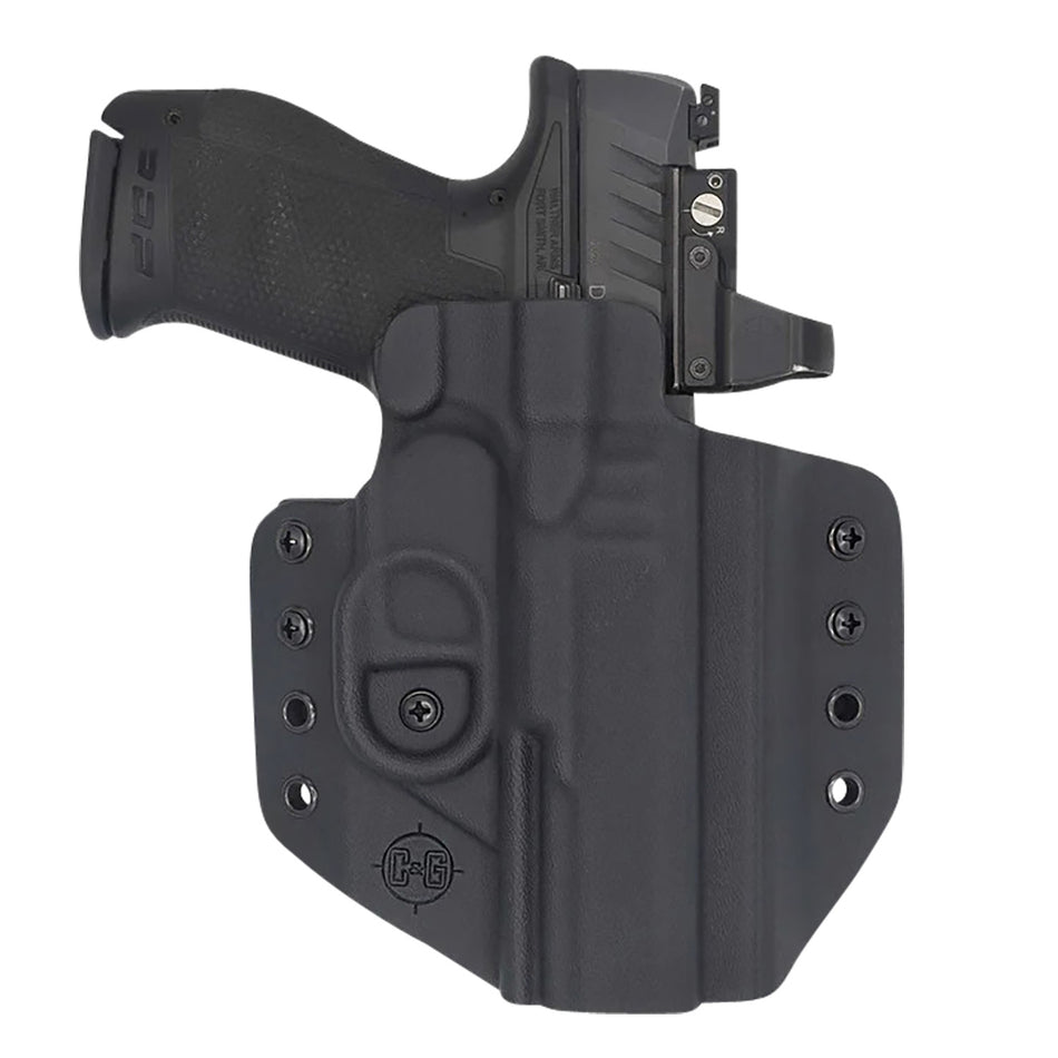 C&G 1206100 Covert Outside Waistband Kydex Holster Fits Walther PDP 4.5" RH