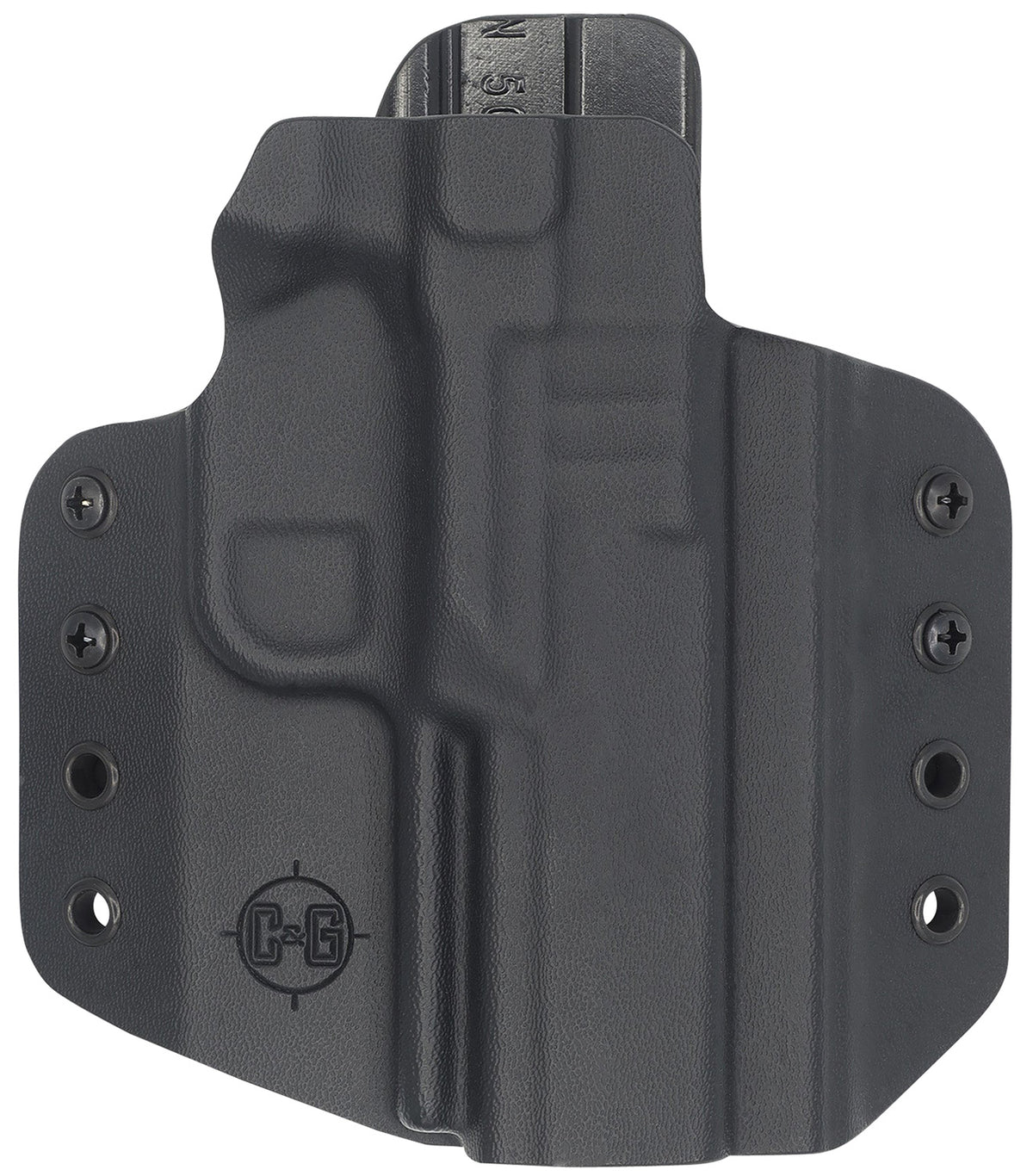 C&G 1696100 Covert Outside Waistband Kydex Holster Fits FN 509/T Right Hand