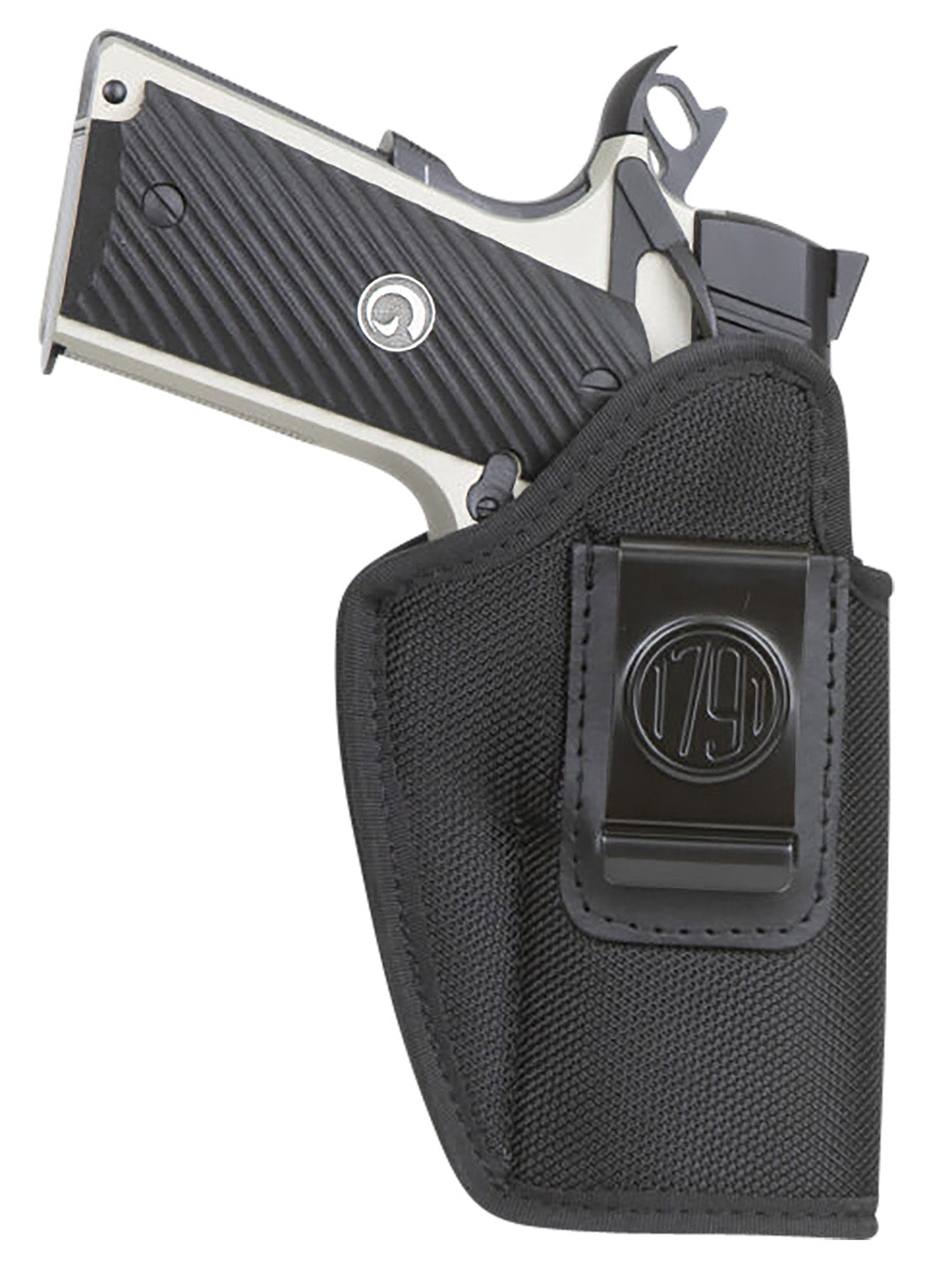 1791 Gunleather Size 04 Premium Nylon IWB Holster Black Ballistic Nylon Right Hand Fits Sig P365-X Macro