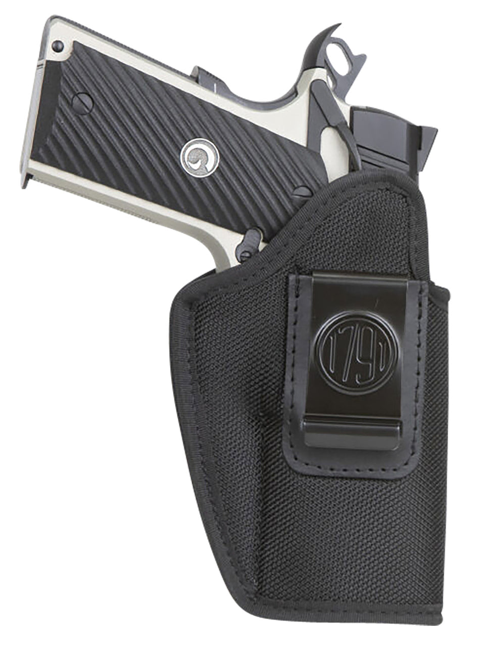 1791 Gunleather Size 04 Premium Nylon IWB Holster Black Ballistic Nylon Right Hand Fits Sig P365-X Macro