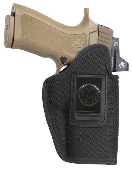 1791 Gunleather Size 05 Premium Nylon IWB Holster Black Ballistic Nylon Left Hand Fits HK 45C VP9SK