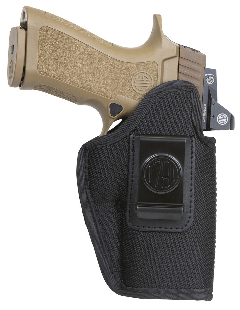 1791 Gunleather Size 05 Premium Nylon IWB Holster Black Ballistic Nylon Left Hand Fits HK 45C VP9SK