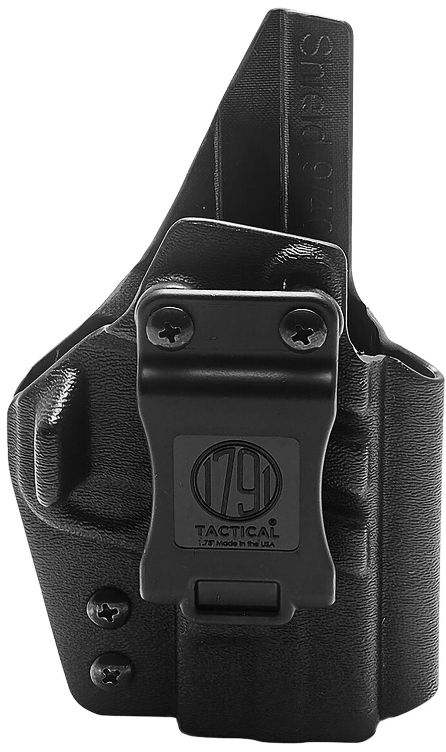 1791 Gunleather Kydex IWB Holster Black Belt Clip - Taurus G2C and G3 Right Hand