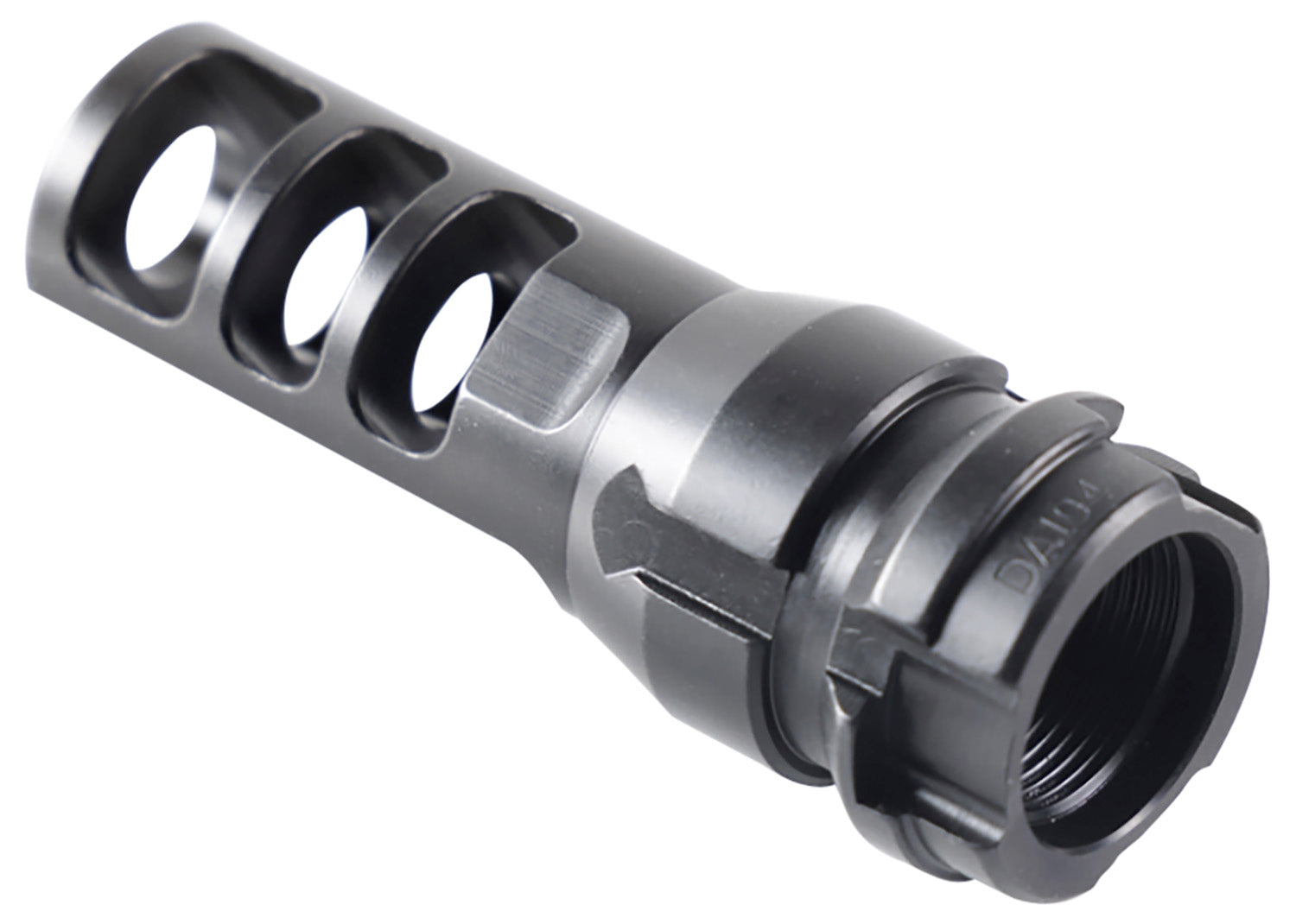 Dead Air DA102 Black Steel KeyMount Muzzle Brake 2.60" 5/8"-24 tpi