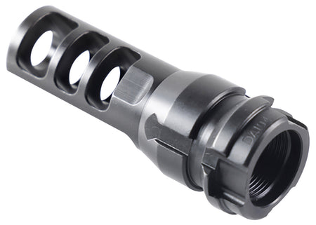 Dead Air DA102 Black Steel KeyMount Muzzle Brake 2.60" 5/8"-24 tpi