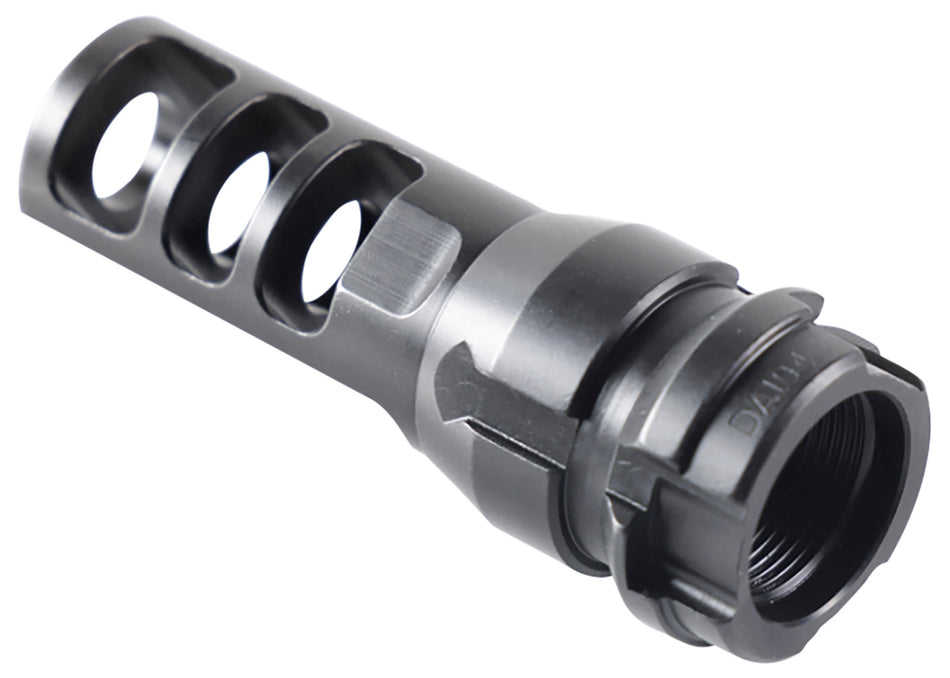 Dead Air DA102 Black Steel KeyMount Muzzle Brake 2.60" 5/8"-24 tpi