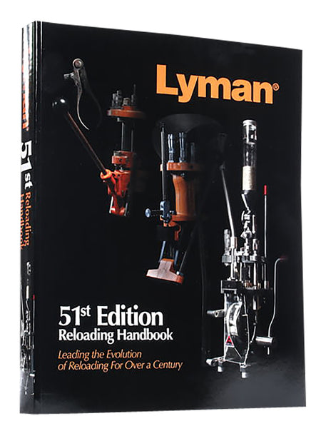 Lyman 51st Edition Reloading Data Handbook Hardbound Multi-Manufacturer Reference