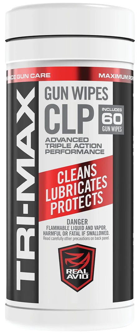 Real Avid Tri-Max CLP All-in-One Gun Wipes Canister