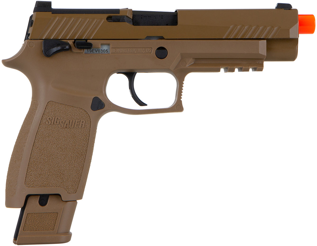 Sig Sauer ProForce M17 CO2 Airsoft Pistol 6mm 21-Round Coyote Metal Slide