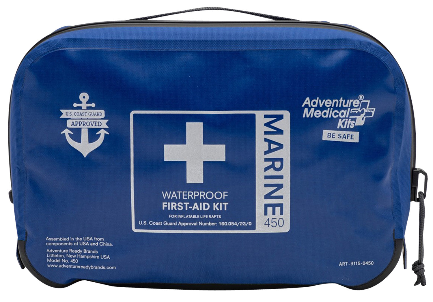 Adventure Medical Kits Marine 450 Coast Guard Approved First Aid Kit - Blue Dustproof