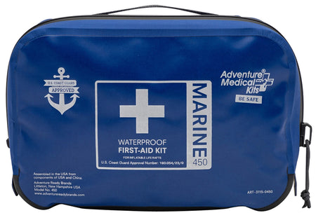 Adventure Medical Kits Marine 450 Coast Guard Approved First Aid Kit - Blue Dustproof