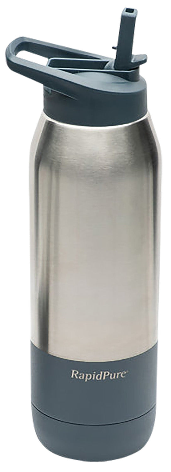 RapidPure 01600124 Purifier+ Double-Wall Stainless Insulated Water Purifier Bottle