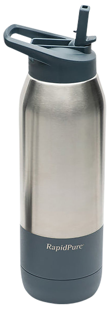 RapidPure 01600124 Purifier+ Double-Wall Stainless Insulated Water Purifier Bottle