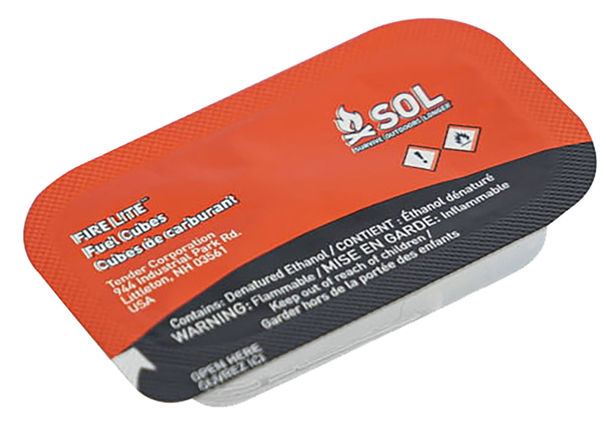 Survive Outdoors Longer 01401239 All-Weather Fire Starter Fuel Cubes 48 Count