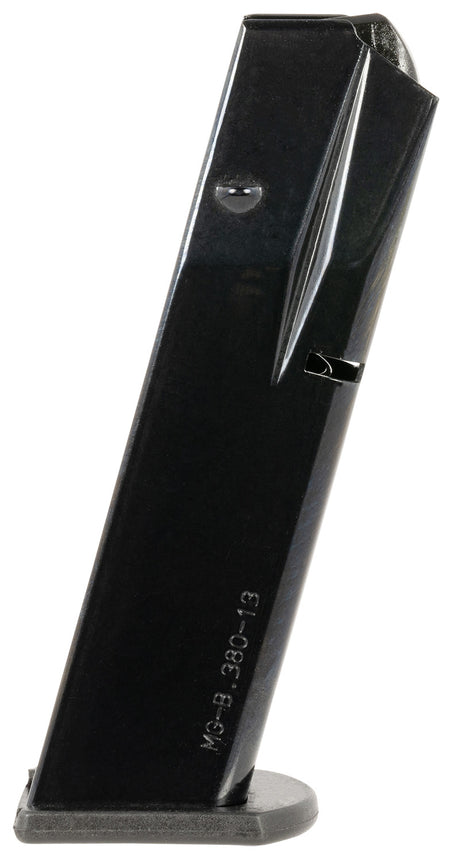 Mec-Gar Blued Carbon Steel 13rd Flush 380 ACP Mag for Beretta 84 Cheetah