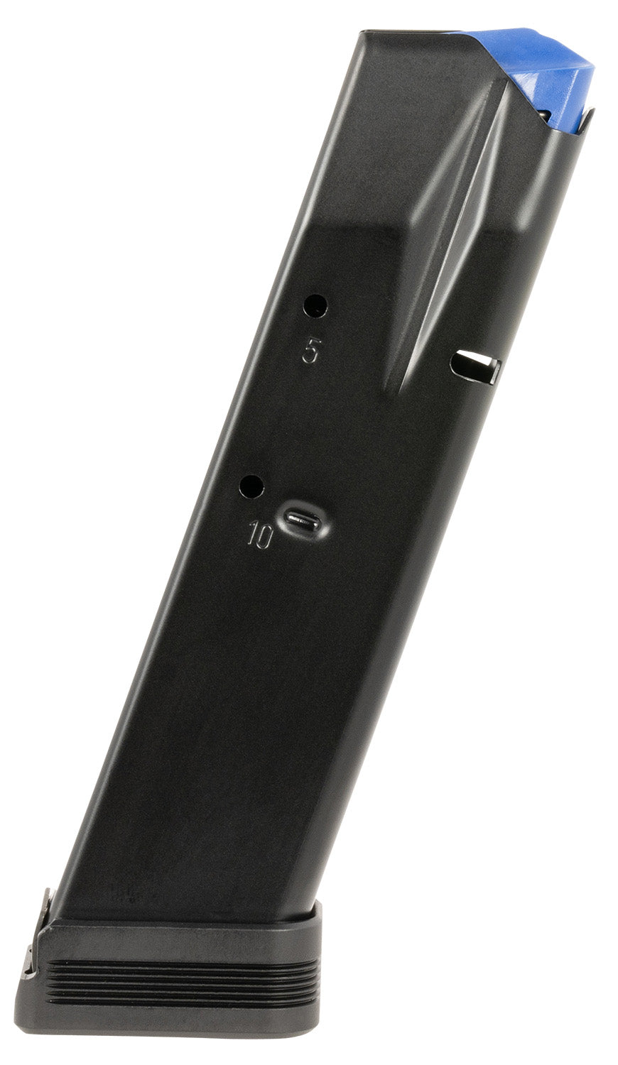 Mec-Gar MGCZ7510M Blued Anti-Friction Coated 10rd Extended 9mm Competition Mag for CZ 75B SP-01 Shadow 2