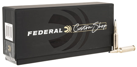 Federal Custom Rifle Ammo Terminal Ascent 130 Grain 6.5mm Creedmoor 2800 fps 604544688160