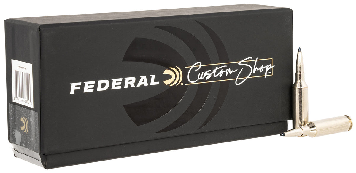 Federal Custom Rifle Ammo Terminal Ascent 130 Grain 6.5 PRC 3025 fps 604544688153