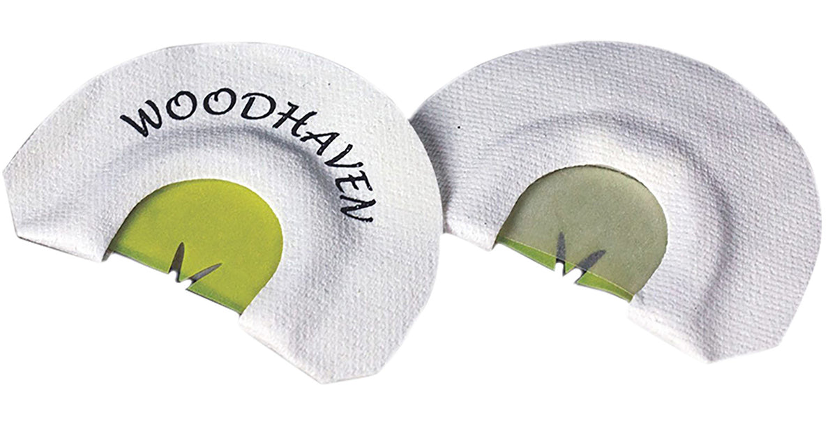 WoodHaven WH007 Hornet Double Reed Yellow Top Reed Turkey Diaphragm Call