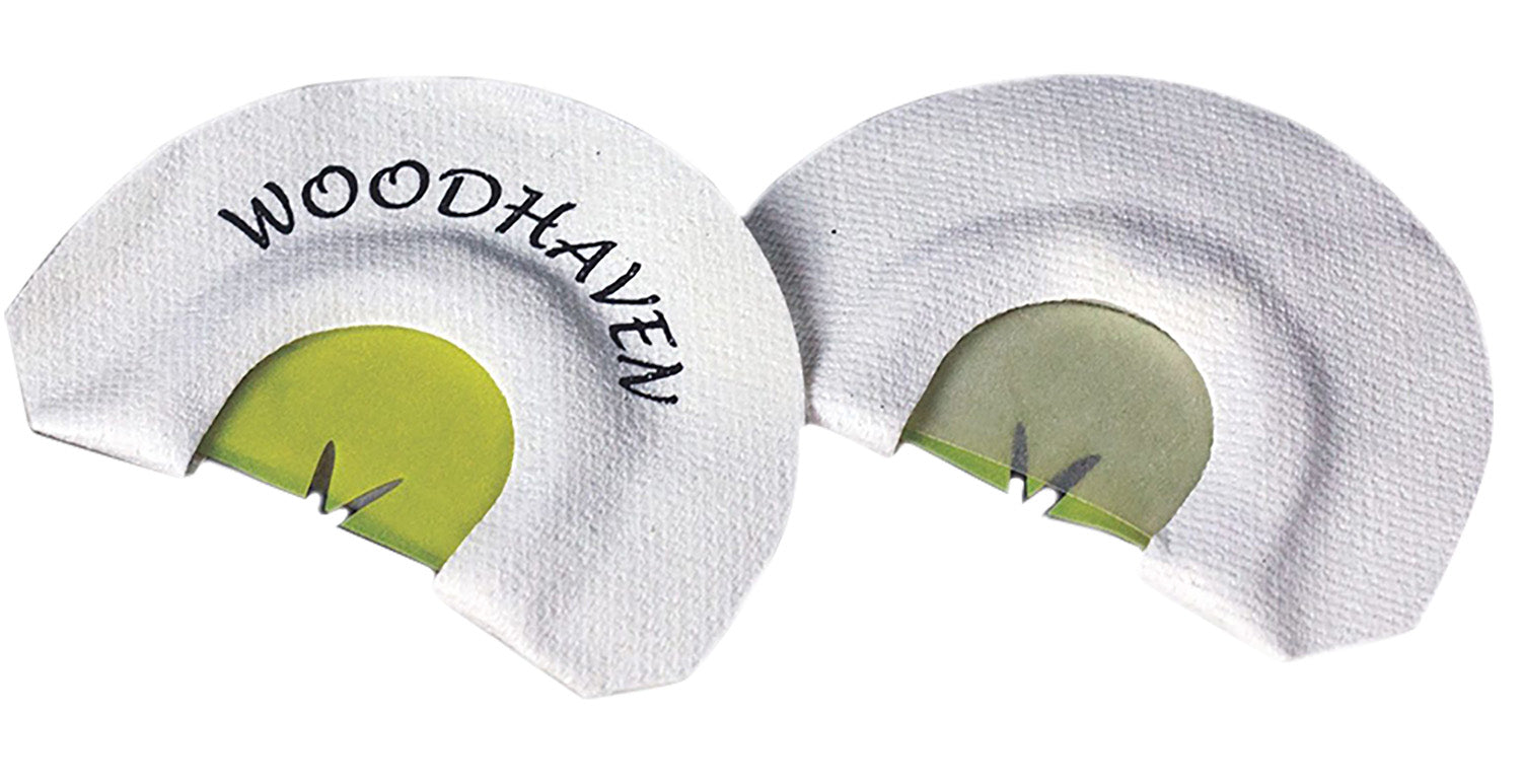 WoodHaven WH007 Hornet Double Reed Yellow Top Reed Turkey Diaphragm Call