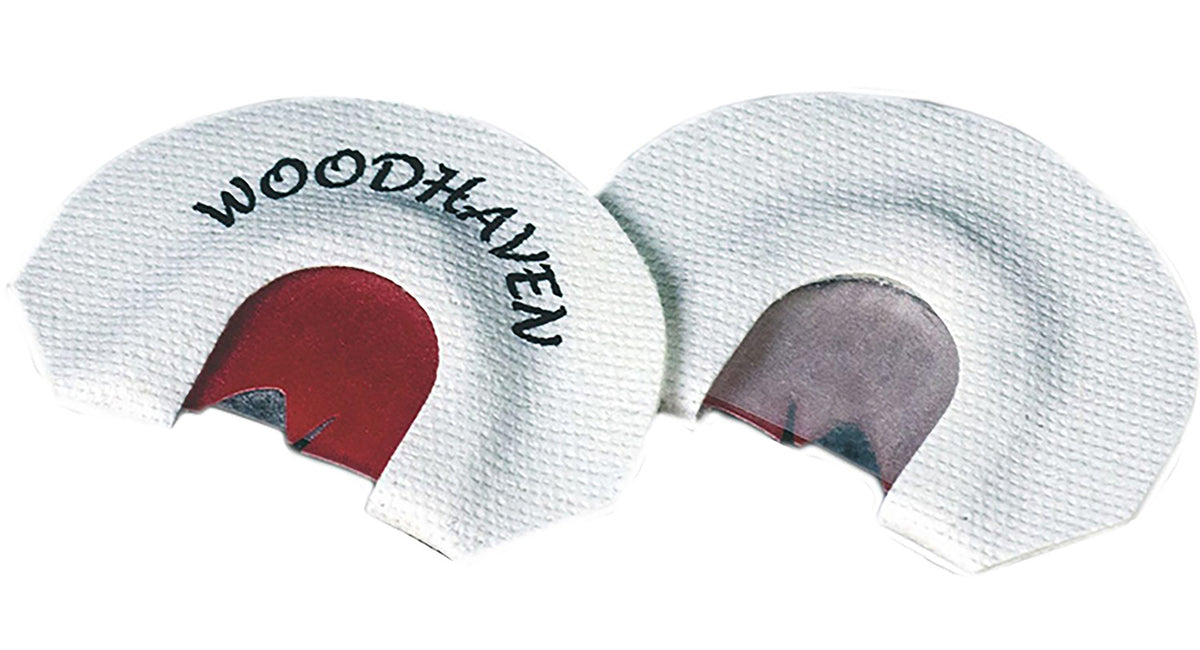WoodHaven WH122 Red Scorpion Triple Reed Combo Cut Turkey Diaphragm Call