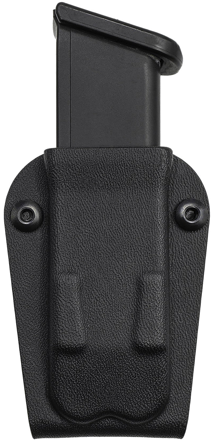 C&G Universal Single Stack Kydex Magazine Carrier Black for Glock 43X/Sig P365/Hellcat