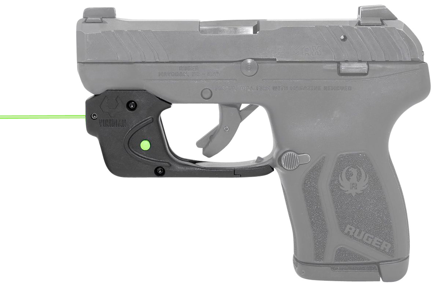 Viridian Green Laser Sight Ruger LCP MAX E-Series 912-0071 Black