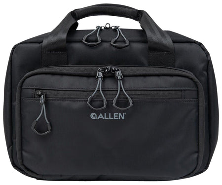 Allen 3639 Double Pistol Case Black Ballistic Nylon for 2 Handguns with Magazine Compartment