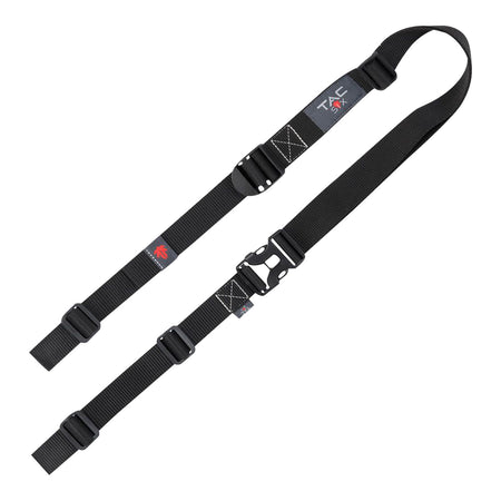 Tac Six 8494 Black Double Point Firearm Sling Ladder Buckle Rifle