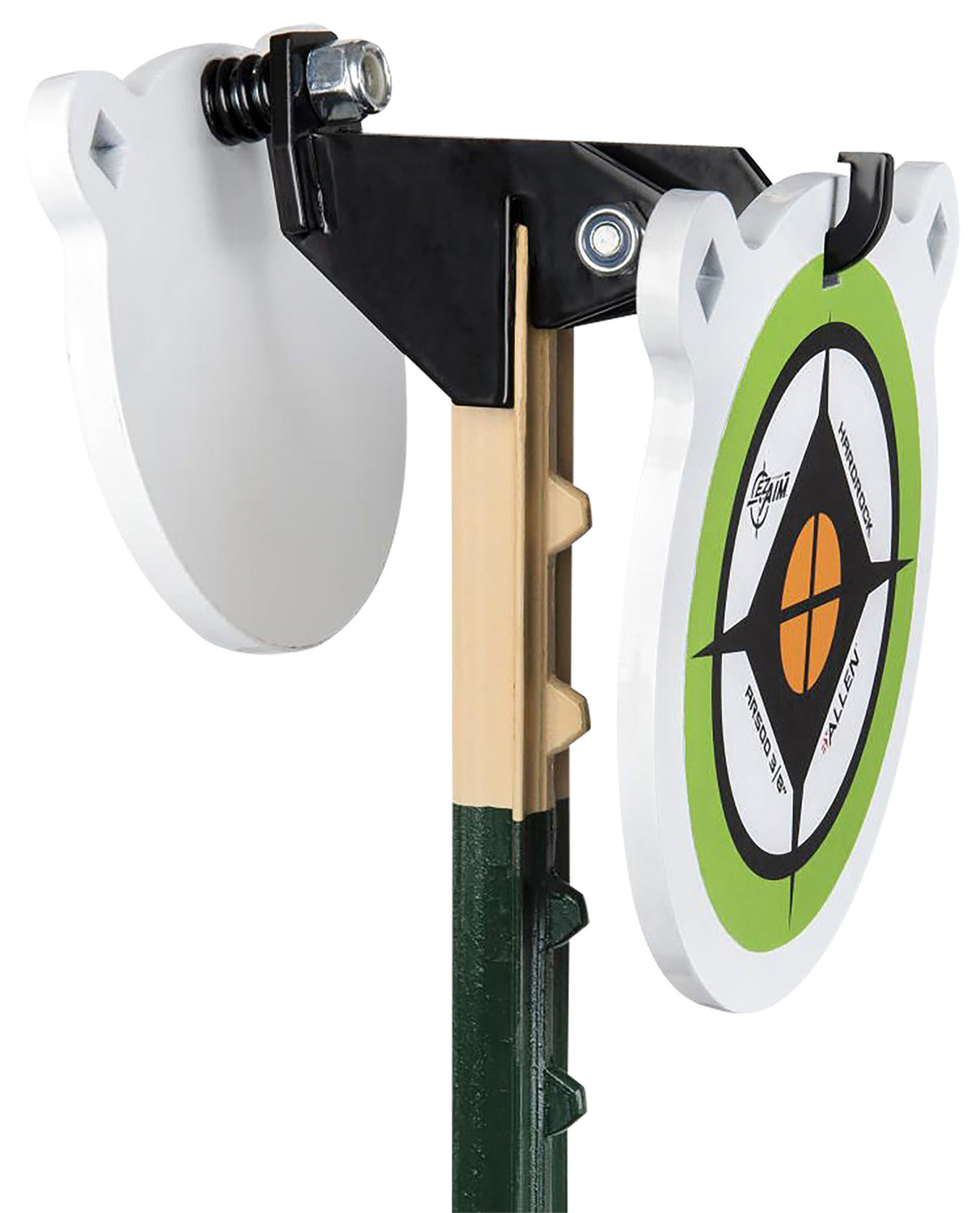 EZ-Aim Steel Fence Topper Gong Hook and Recoil Spring, 7", for Steel Gong Targets