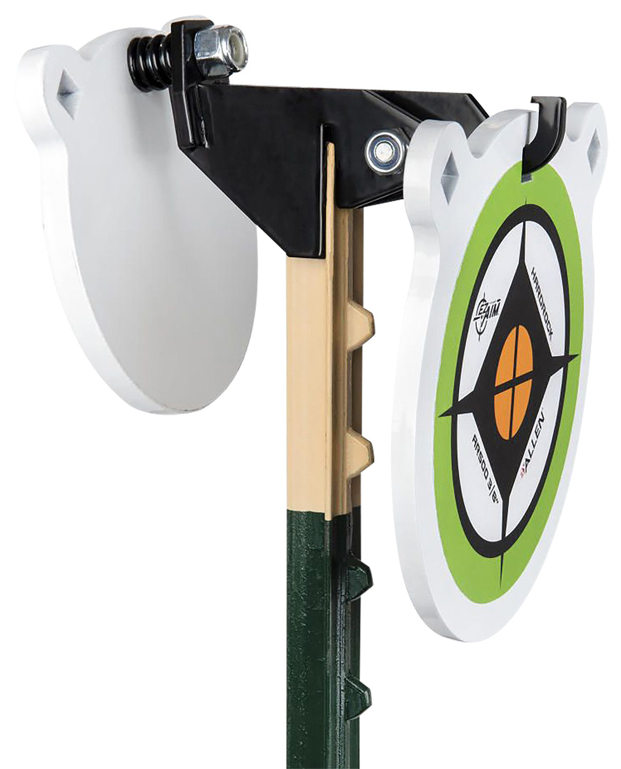 EZ-Aim Steel Fence Topper Gong Hook and Recoil Spring, 7", for Steel Gong Targets