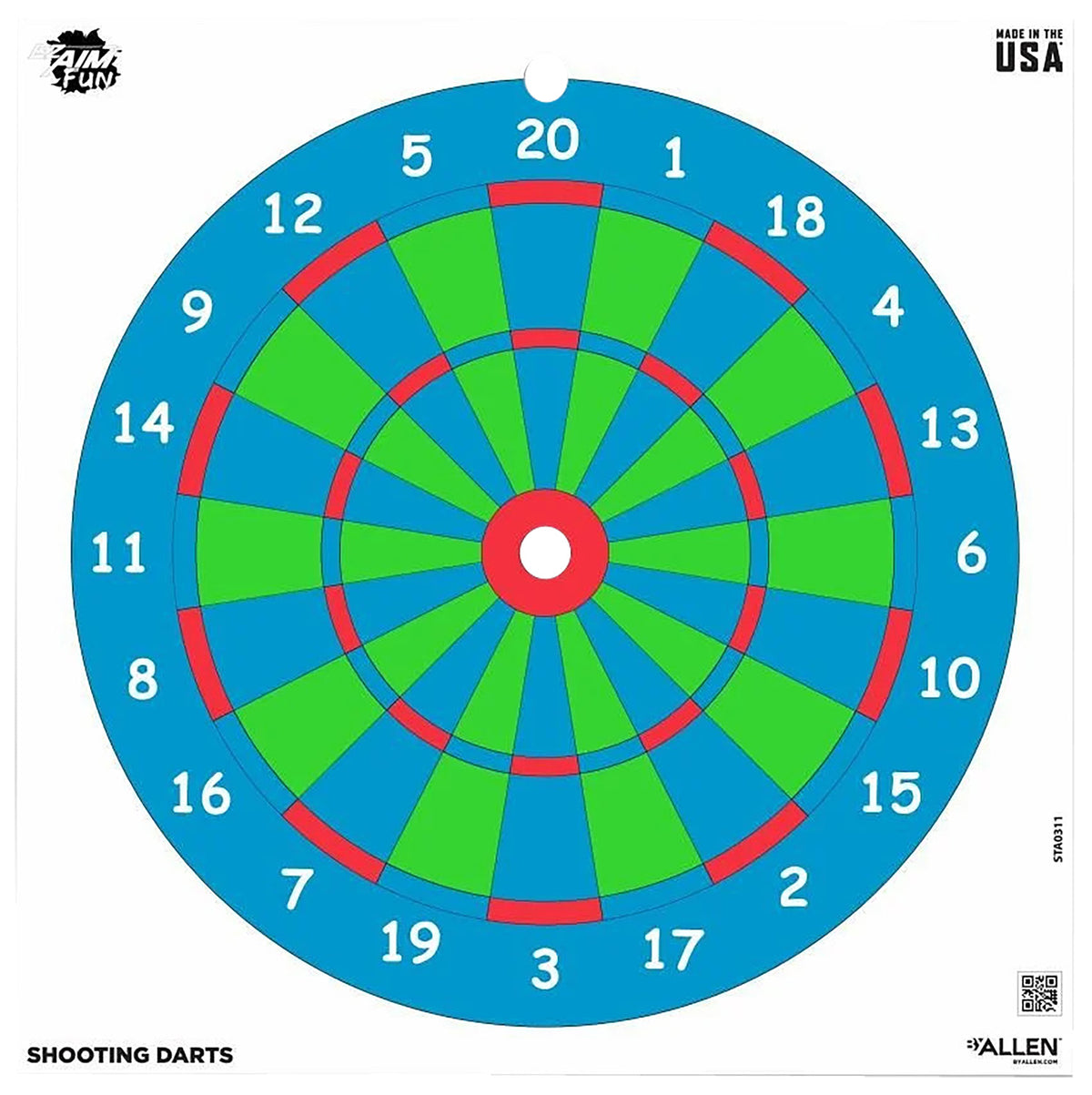 EZ-Aim Triggering More Fun Paper Shooting Targets, 12"x12", 9 Pk, Handgun/Shotgun/Airsoft