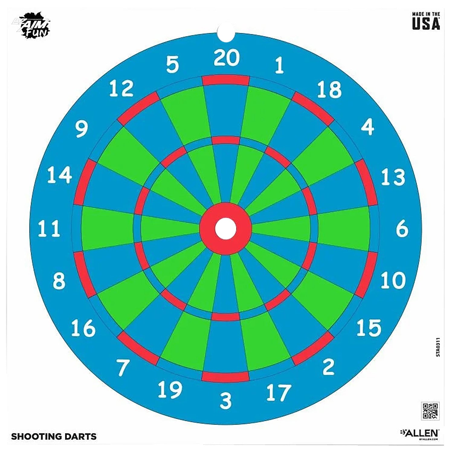 EZ-Aim Triggering More Fun Paper Shooting Targets, 12"x12", 9 Pk, Handgun/Shotgun/Airsoft