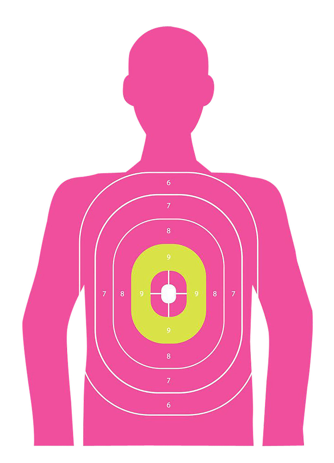 EZ-Aim 15646 In the Pink Paper Shooting Targets for Handgun/Shotgun/Airsoft, 8-Pack