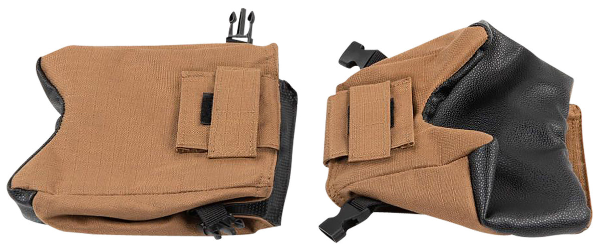 Allen 18419 X-Focus Front Rear Shooting Rest Bag Combo Unfilled Tan and Black 600D Polyester