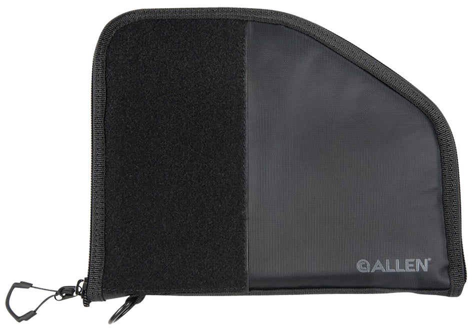 Allen 78-9 Black Nylon Lockable Pistol Case with Mag Pouch for Full-Size Handguns