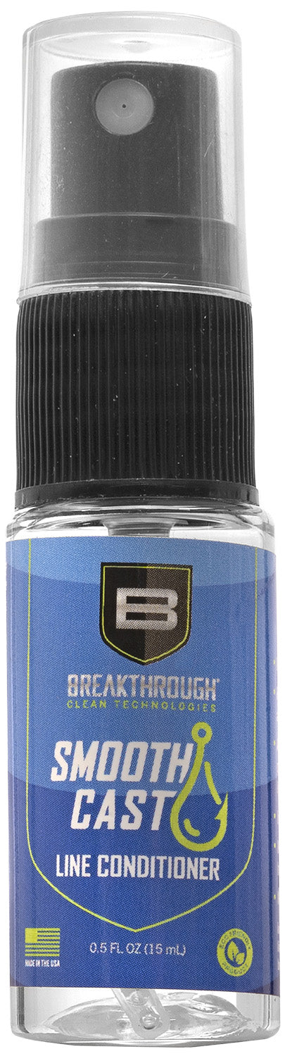 Breakthrough Clean Smooth Cast 15mL Fishing Line Conditioner Reduces Backlash and Line Memory