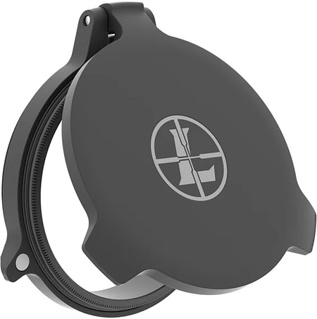 Leupold 59045 Alumina 40mm Objective Flip-Back Lens Cover Matte Black Aluminum Screw On