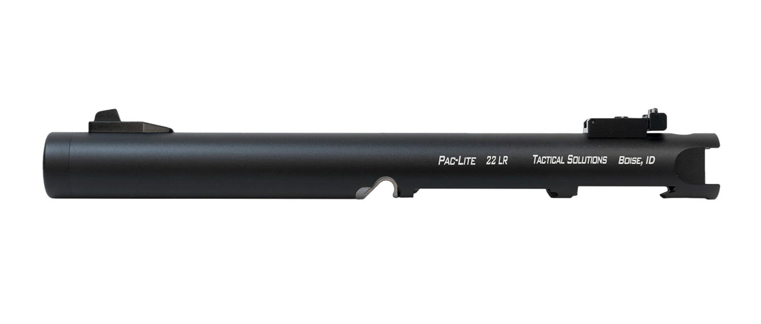 TacSol PLIV6TEMBNF Pac-Lite 22 LR 6" Threaded Barrel & Receiver Black Anodized Fits Ruger Mark IV 22/45