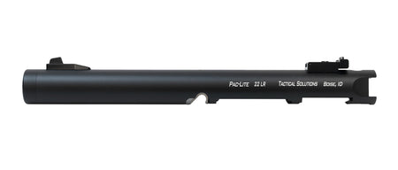 TacSol PLIV6TEMBNF Pac-Lite 22 LR 6" Threaded Barrel & Receiver Black Anodized Fits Ruger Mark IV 22/45