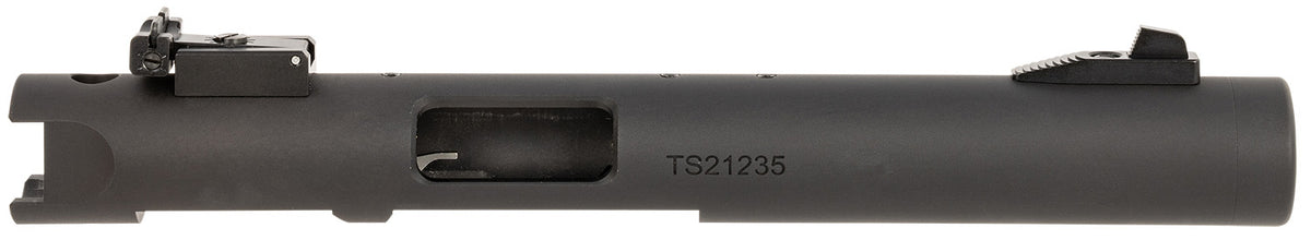 TacSol PL45TEMBNF Pac-Lite 22 LR 4.50" Threaded Barrel & Receiver Black Anodized Fits Ruger 22/45 Mark I/II/III