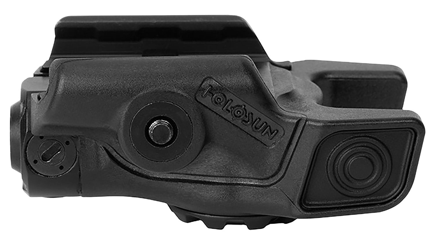 Holosun RMLTRD Rail Mounted Red Laser Titanium Housing IP68 Waterproof Black