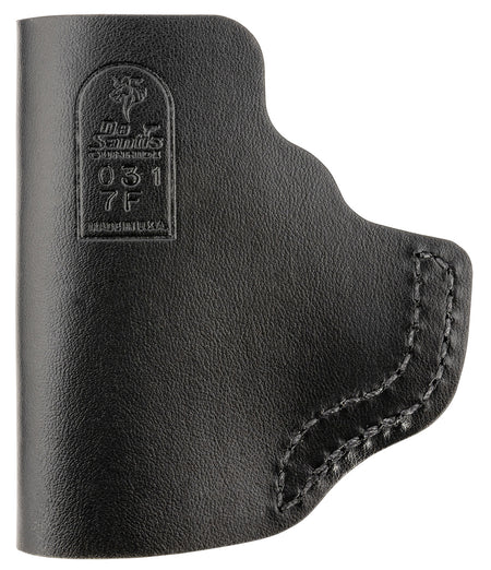 DeSantis 031BA7FZ0 Insider Black Leather IWB Holster Ruger LCP II/LCP Custom/LCP Max RH