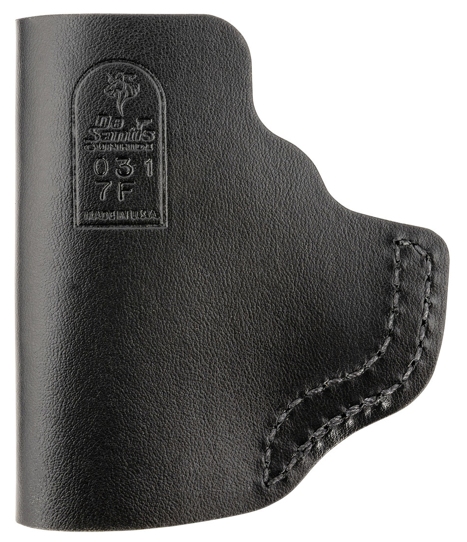 DeSantis 031BA7FZ0 Insider Black Leather IWB Holster Ruger LCP II/LCP Custom/LCP Max RH