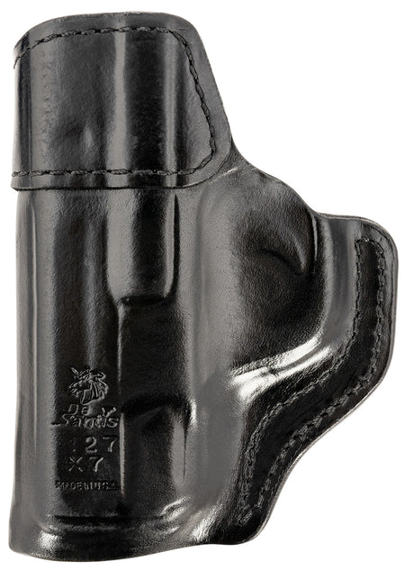 DeSantis Gunhide 127BAX7Z0 Inside Heat Inside Waistband Black Leather Holster S&W M&P Shield 9/40 RH